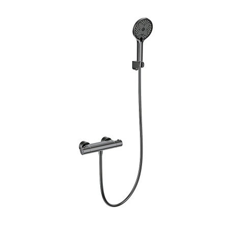 Смеситель для душа с термостатом WONZON & WOGHAND, Темный графит (WW-B2003-A-BGG)