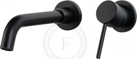 Cмеситель для раковины FILARETE Roun FL4020 (Черный матовый)