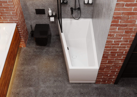 Акриловая ванна VAGNERPLAST CAVALLO OFFSET 160x90 Left