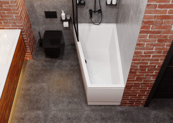 Акриловая ванна VAGNERPLAST CAVALLO OFFSET 160x90 Left