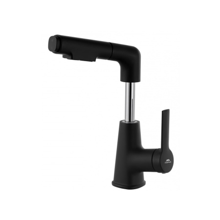 Смеситель для раковины FASHUN A4018-7, чёрный