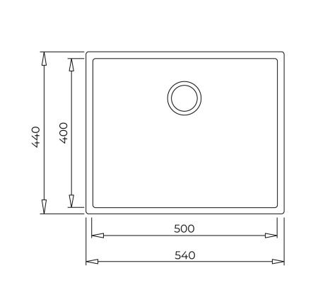 Кухонная мойка TEKA SQUARE 50.40 TG ARTIC WHITE 115230024