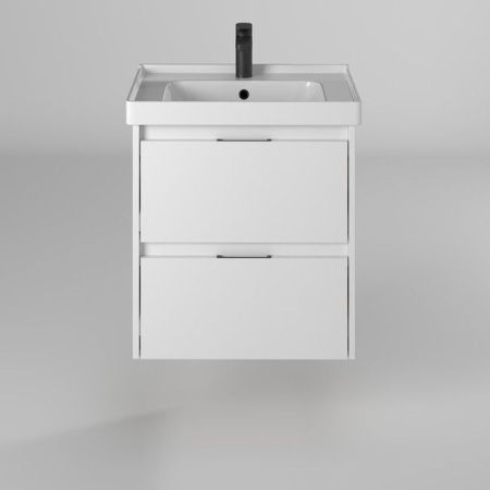 Тумба подвесная BRIZ Вена 60 с умывальником Грэйс, 239 03-18060-15 00 БЕЛ
