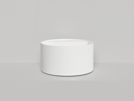 Раковина накладная Salini ARMONIA ROUND TOP 02 без отверстия под смеситель покраска по RAL полностью, 130422TMF