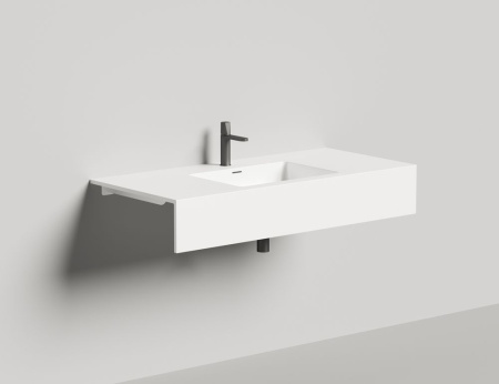 Раковина столешница Salini ONDA PLUS, белый, 1402203MN