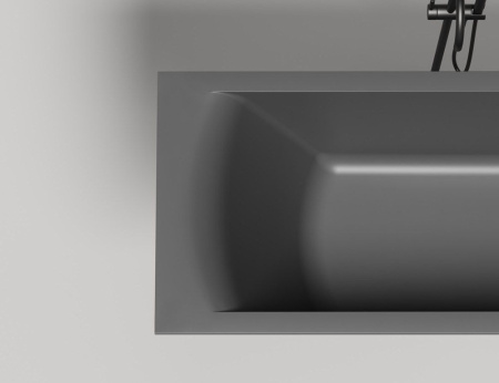 Ванна встраиваемая Salini CASCATA 170x75, S-Sense, глянцевый белый 104113G