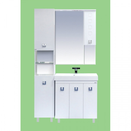 Зеркало-шкаф Misty Эллада 75 прав. свет П-Элл04075-011СвП