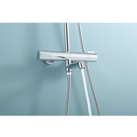 Душевая система с термостатом Raglo R20.26, хром