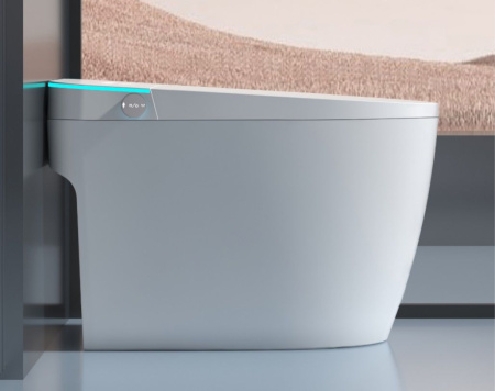 Унитаз CHIARA Smart напольный с дистанционным управлением Ceruttispa CT11167 (680x400x470)