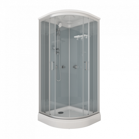 Душевая кабина Тритон Щ0000071581  Прайм-Сатин 90*90 А