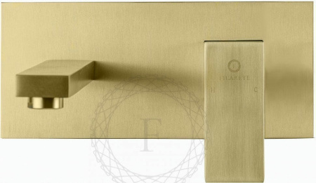 Cмеситель для раковины FILARETE Fing FL4040 (Матовое золото)