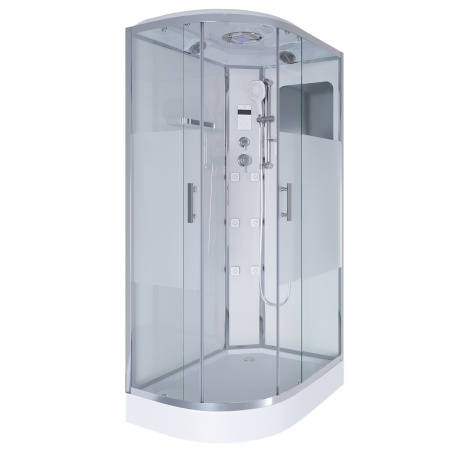 Душевая кабина Niagara Ultra NG-303-01R (120х80х220) низкий поддон(16см),стекло матовое,4 места