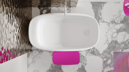 Ступень Salini ORIENTE OFURO STEP, белый, 1905101M