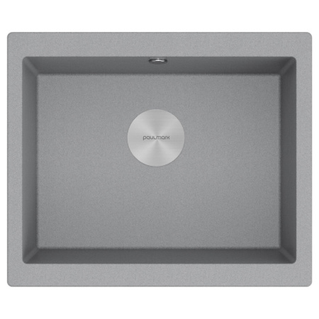 Мойка Paulmark GERA 60 PM205546-GR 460х550х200 мм, IT-GRANIT, серый