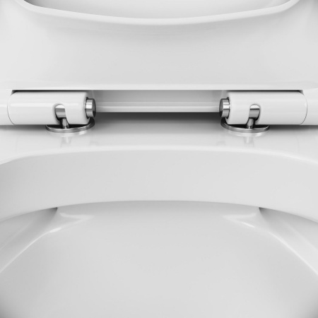 C908601SC Gem унитазкомпакт  без ободка с сиденьем микролифт