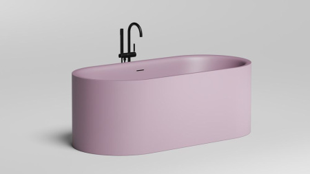 Ванна отдельностоящая Salini PERLA 170x80 покраска по RAL полностью, S-Sense, глянцевый 1049101GF