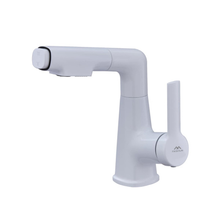 Смеситель для раковины FASHUN A4018-8, белый