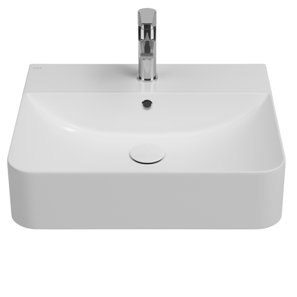 Раковина ISVEA Sott'Aqua накладная 590*490*163 1 цвет белый 10SQ51058SV