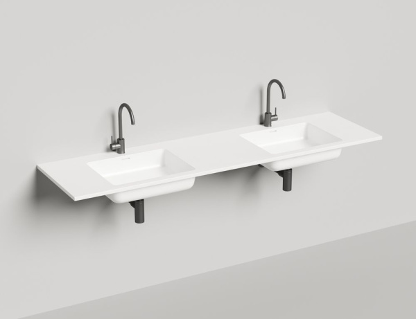 Раковина столешница Salini ONDA 180, белый, 1402202MF