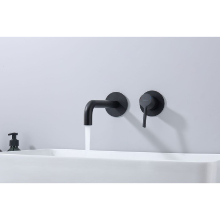 Смеситель для раковины Splenka S221.11.06, черный