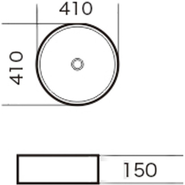 Раковина-чаша Grossman 41 GR-3013 Белая