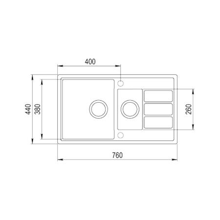 Кухонная мойка TEKA COMFOR 60 B-TQ 115380000