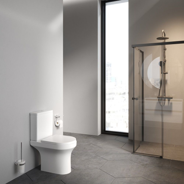 C85A8601SC X-joy унитазкомпакт без ободка с сиденьем микролифт