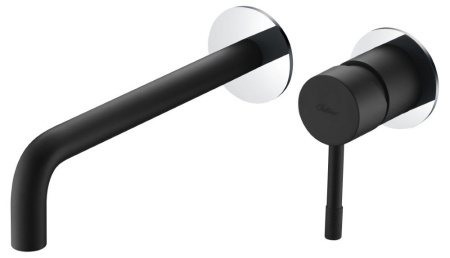 Смеситель для раковины Boheme Uno 465-BCR С ВНУТРЕННЕЙ ЧАСТЬЮ black chrome