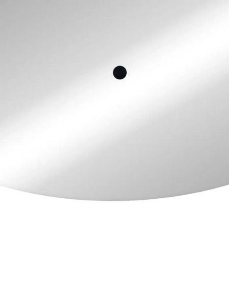 Зеркало Континент Best Black LED D650 ореольная теплая подсветка и Б/К сенсор