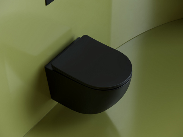 Подвесной унитаз Uno Rimless CERAMICANOVA CN11001MB