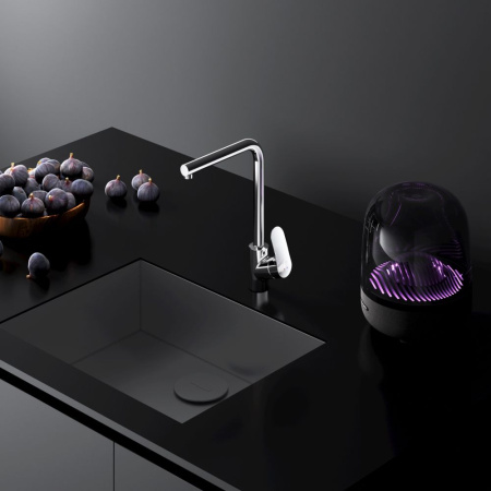 F8005000 Like, Смеситель для кухни AM.PM L-образный излив, хром