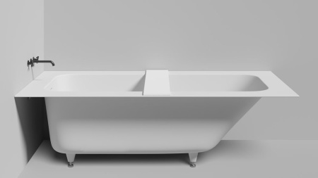 Полка для встраиваемой ванны Salini GABBIANO IN PLUS, белый, 1906210MN