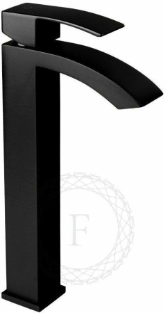 Cмеситель для раковины FILARETE Waterfall FL6010 (Черный матовый)