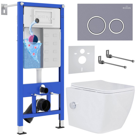 Комплект 6 в 1 Roxen StounFix Dual Fresh 966127  (состоит из: 710200, Santi 410260DG, 530135-01X)