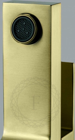 Cмеситель для раковины FILARETE Fing FL5040 (Матовое золото)
