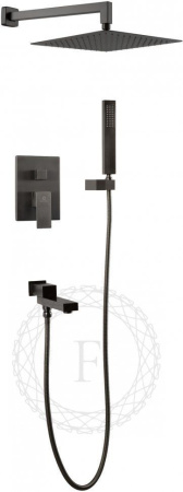 Душевая система скрытого монтажа FILARETE Fing FL1040 (Графит)