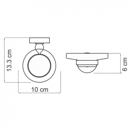 Комплект аксессуаров для ванной комнаты WasserKRAFT Diemel (подстаканник, мыльница, дозатор)