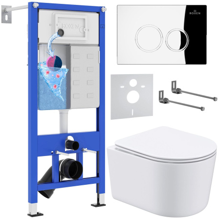 Комплект 6 в 1 Roxen StounFix Dual Fresh 913681 (состоит из: 710200, Santi 410260CH, 530120-01)