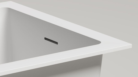 Ванна встраиваемая Salini CASCATA KIT 150x70 покраска по RAL полностью, S-Sense, глянцевый 105012GF