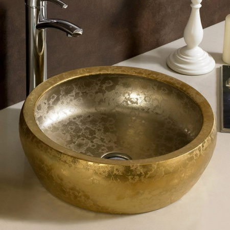 Раковина MELANA MLN-J2023 (золото)