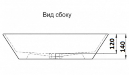 Раковина накладная CeramaLux 9062