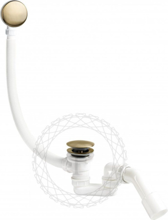 Сифон для ванны автоматический FILARETE FL90 (Бронза)