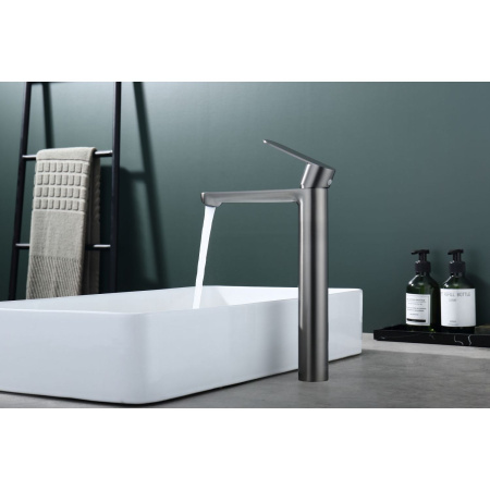 Смеситель для раковины Splenka S222.15.09, графит