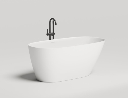 Ванна отдельностоящая Salini SOFIA 150x75, S-Stone, матовый белый 102528M