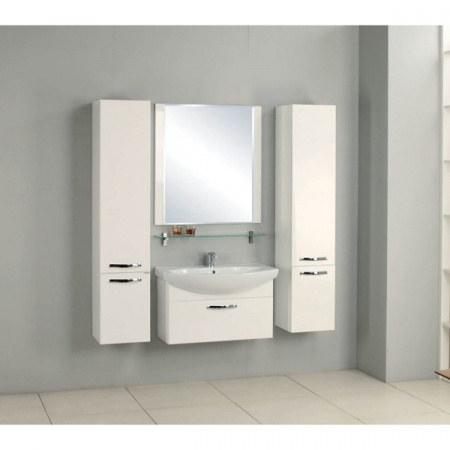 Шкаф-пенал Акватон Ария М 34 1A124403AA010 с корзиной