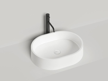 Раковина накладная Salini GLORIA 10, белый, 1102211M