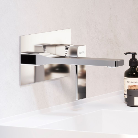 530260000 Gala Смеситель для умывальника Damixa монтируемый в стену, хром