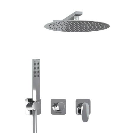 A3151.268.090.116.271.087.103  Встраиваемый комплект для душа WasserKRAFT с верхней душевой насадкой и лейкой