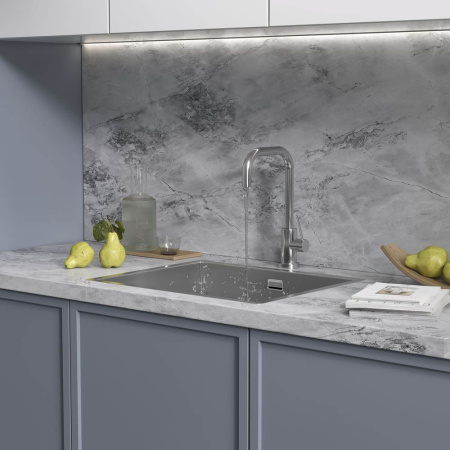 Кухонная мойка Reflexion Como RX2054SS полированная сталь