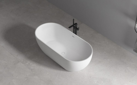 Акриловая ванна ABBER AB9241MW белая матовая